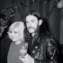 Lemmy at a party held by the American band Blondie, with Debbie Harry of Blondie, London, December 1979 - 454 x 605