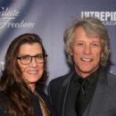 Jon Bon Jovi and Dorothea Hurley attend the 2021 Salute To Freedom Gala at Intrepid Sea-Air-Space Museum on November 10, 2021 in New York City - 454 x 342