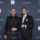 David Coulthard attends the 11th Laureus Charity Night at Hangar Duebendorf on November 18, 2017 near Zurich, Switzerland