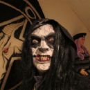 Still got the make up skills all these years on, to create a unique frightening look for Halloween