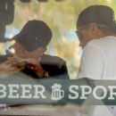 Amber Rose &#8211; With her boyfriend Alexander Edwards stop for some Mexican food