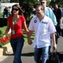 Jacques Villeneuve and Johanna Martinez