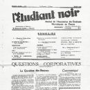 L'Étudiant noir