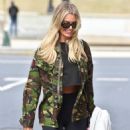 Christine McGuinness – Dons a camo jacket while out in Liverpool - 454 x 612