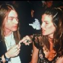 Stephanie Seymour and Axl Rose