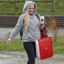 Hannah Spearitt – Seen for the first time leaving Dancing On Ice training in London