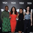 Actress Jessica de Gouw attends the WGN America Winter TCA at Langham Hotel on January 13, 2017 in Pasadena, California