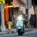 Paris Jackson – Takes her Vespa for a ride in Santa Monica