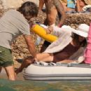 Charlotte Casiraghi – In a swimsuit with her husband Dimitri Rassam in Ibiza - 454 x 299