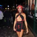 Emily Faye Miller – GKBarry Halloween party in London Soho - 454 x 656