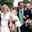 Dominic West and Catherine Fitzgerald