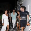 Nicole Scherzinger – With boyfriend Thom Evans celebrating Nicole’s 44th birthday in Greece - 454 x 619
