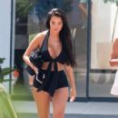 Yazmin Oukhellou – Spotted on vacation in Marbella - 454 x 680