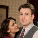 Chris Evans and Hayley Atwell