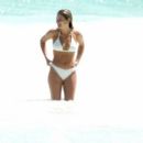 Francesca Aiello – In a bikini on the beach celebrating her birthday in Tulum - 454 x 394
