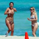 Tanya Burr – Bikini candids at Miami beach - 454 x 303