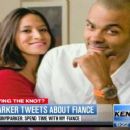 Tony Parker and Axelle Francine
