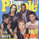 Enrique Iglesias, Nick Lachey, Nelly - Teen People Magazine Cover [United States] (July 2001)