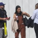 Mila Kunis &#8211; lands back in Los Angeles