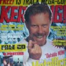 James Hetfield - Kerrang Magazine Cover [United Kingdom] (23 August 1997)