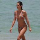 Gigi Paris – In a bikini hits the beach in Miami - 454 x 681