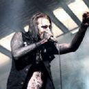 Chris Cerulli of Motionless in White performs on stage during Soundwave 2012 at the Sydney Showground on February 26, 2012 in Sydney, Australia.