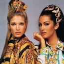 Stephanie Seymour &  Yasmeen Ghauri for Versace - 454 x 617