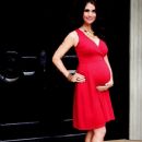 Samantha Harris Pregnancy Magazine Pictorial December 2010 United States - 376 x 541
