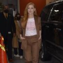 Jessica Chastain – Exiting Live With Kelly and Michael talk show in New York