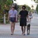 Lindsey Vonn – Seen with her new boyfriend Diego Osorio in Miami Beach - 454 x 419