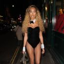 Dani Imbert – Heading to GKBarry Halloween party in London Soho - 454 x 673