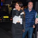 Ellie Goulding – Out for dinner at Town House at The Kensington in London - 454 x 737