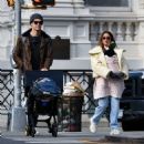 Ashley Tisdale – With Christopher French on a family stroll in New York City - 454 x 478
