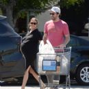 Stassi Schroeder – With husband Beau Clark seen at grocery store in Los Angeles - 454 x 540