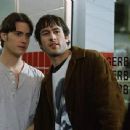 Jeremy London (T.S. Quint) and Jason Lee (Brodie Bruce) in Gramercy Pictures' comedy Mallrats - 1995