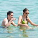 Jenaye Noah – In bikini on vacation at Club 55 in St-Tropez