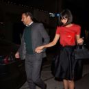 Nina Dobrev and Glen Powell – Leaving Craig’s restaurant in West Hollywood
