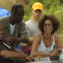 Producer John Singleton, Executive Producer Dwight Williams, Producer Stephanie Allain; Photo By: Alan Spearman.