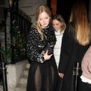 Ellie Bamber – Vogue BAFTA Afterparty in London - 454 x 682