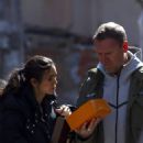 Nina Dobrev – With Renny Harlin filming ‘The Bricklayer’ in Thessaloniki – Greece - 454 x 538
