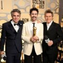 Mark Ruffalo, Ramy Youssef and Willem Dafoe - 81st Golden Globe Awards (2024) - 454 x 303