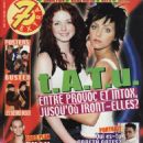 t.A.T.u. - 7 Extra Magazine Cover [Belgium] (4 June 2003)
