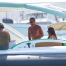 Carla Bruni-Sarkozy – On a holiday on a boat in Formentera - 454 x 303