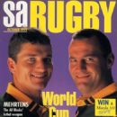 Joost van der Westhuizen - SA Rugby Magazine Cover [South Africa] (October 1999)