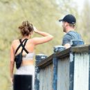 Emily Blackwell – Out for a run in London - 454 x 536