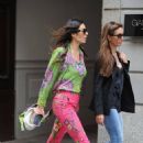 Elisabetta Gregoraci – Steps Out for lunch in Milan - 454 x 682