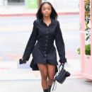 Skai Jackson – Looks chic at Glossier in West Hollywood - 454 x 568