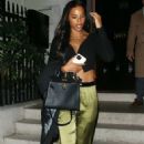 Rochelle Humes – Seen leaving Mayfair private members club Annabes in London - 454 x 746