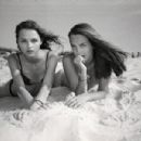 Julija Steponaviciute with Rasa Zukauskaite in Seaside Stories photo shoot (2010) - 454 x 301