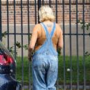 Malin Akerman – With her son Sebastian out in Los Angeles
